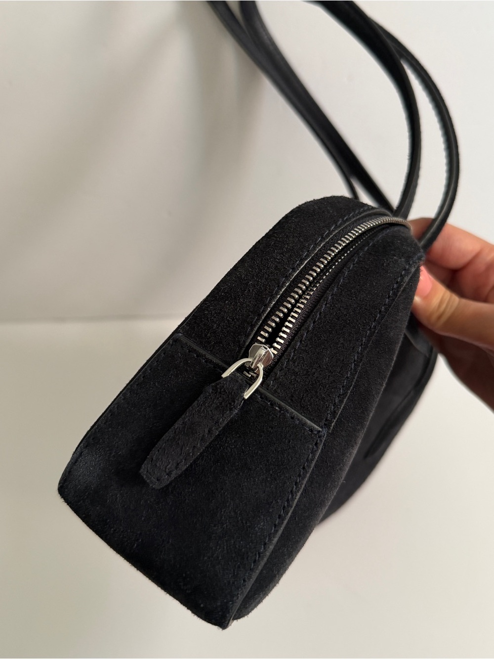 MADEWELL Top Zip Suede Shoulder Bag - New - Picture 7 of 10